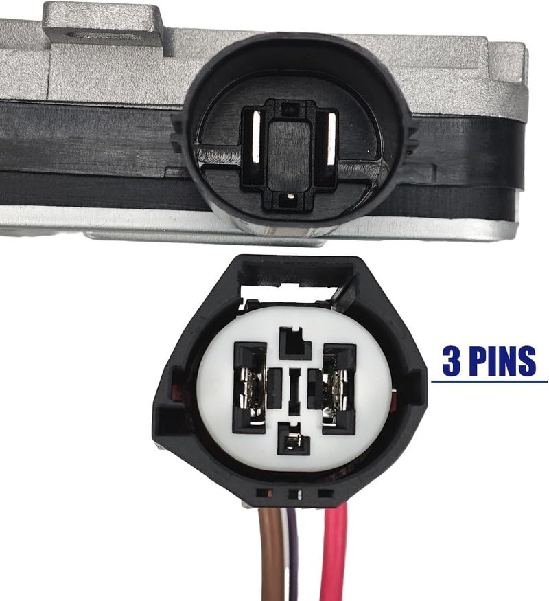 AITKEN موصل وحدة التحكم في مروحة التبريد مع سلك 11AWG لسيارات فورد إيدج (مع سحب) S-MAX لاند روفر LR2 لينكولن فولفو XC70 S80 S60 V60 XC60 2007-2019. - Image 4